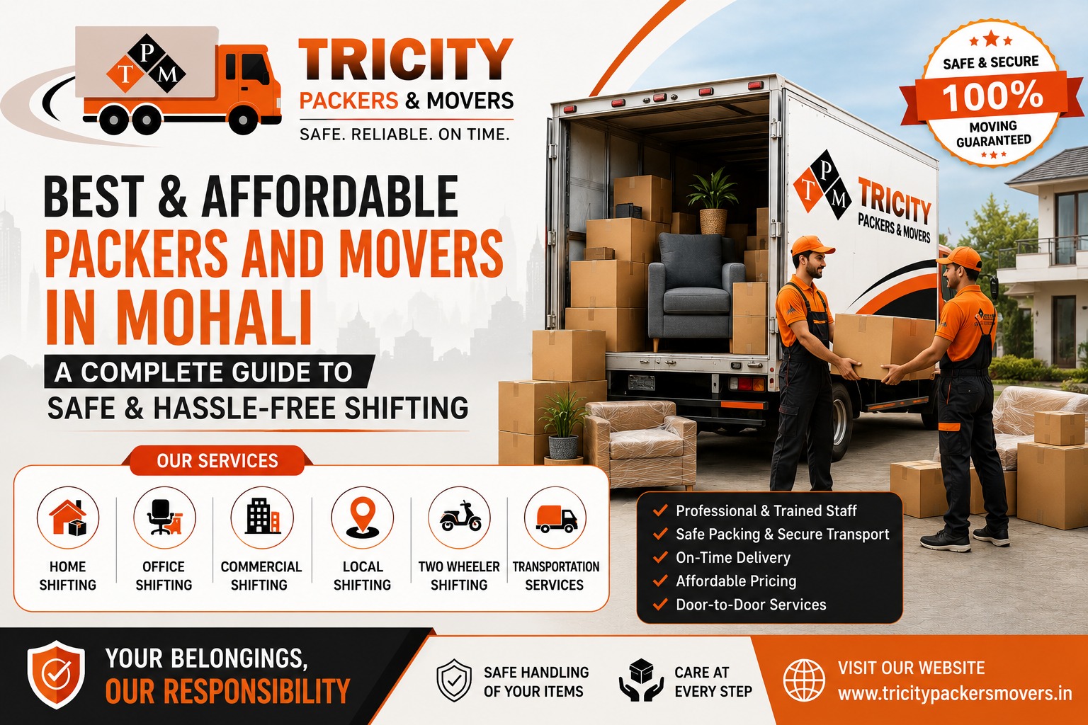 Packers and Movers in Mohali